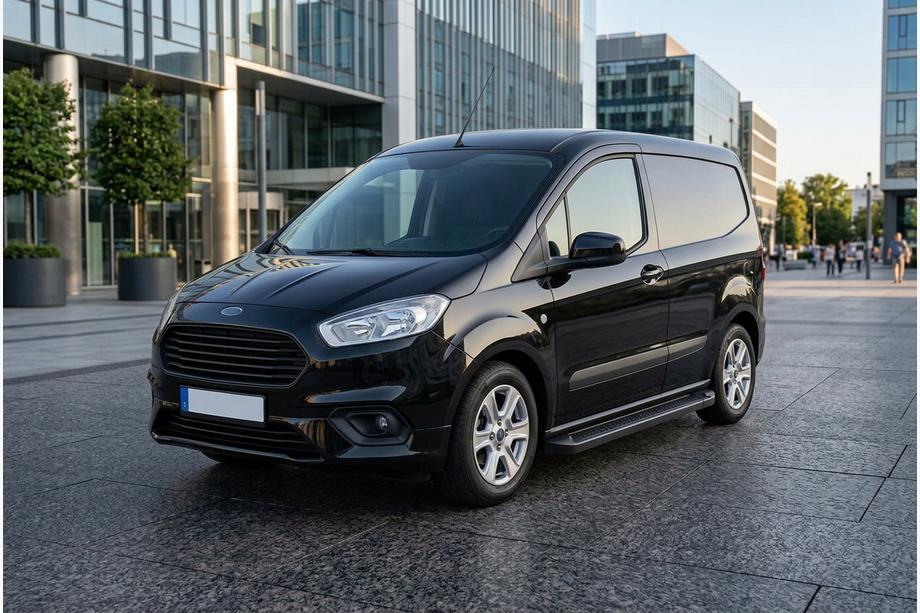 Ford Courier 2014–2023 Sidetrin Allmond Black (2 stk., aluminium) Image