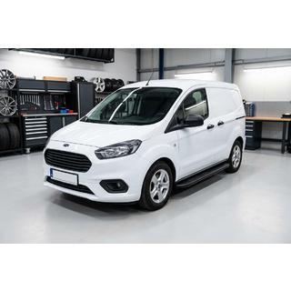 Sidetrin Bosphorus Black (2 stk., aluminium) Ford Courier 2014–2023 foto 1