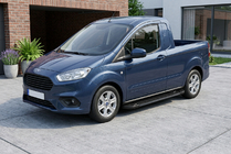 Ford Courier 2014–2023 Sidetrin RedLine Black (2 stk., aluminium) foto 1