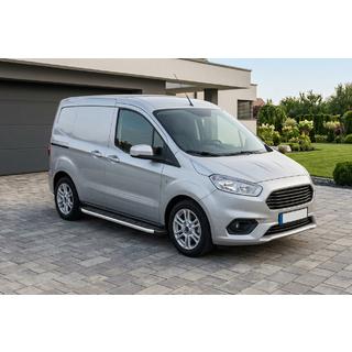 Fullmond sidetrin (2 stk., aluminium) foto 1