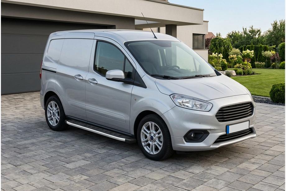 Ford Courier 2014–2023 Fullmond sidetrin (2 stk., aluminium) Image