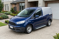 Ford Courier 2014–2023 Sidetrin Allmond Grey (2 stk., aluminium) foto 1