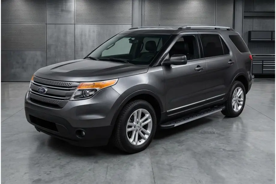 Ford Explorer 2011–2019 Duru sidetrin (2 stk., aluminium) Image