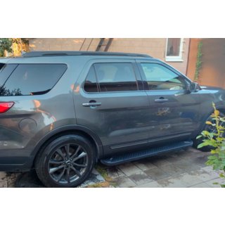 Sidetrin Allmond Black (2 stk., aluminium) foto 3