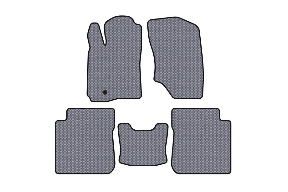 Mitsubishi Outlander 2001–2006 Gummimåtter Carsuit (Grå) Image