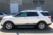 Ford Explorer 2011–2019 Sunrise sidetrin (2 stk., aluminium) foto 6