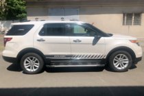 Ford Explorer 2011–2019 Sunrise sidetrin (2 stk., aluminium) foto 5