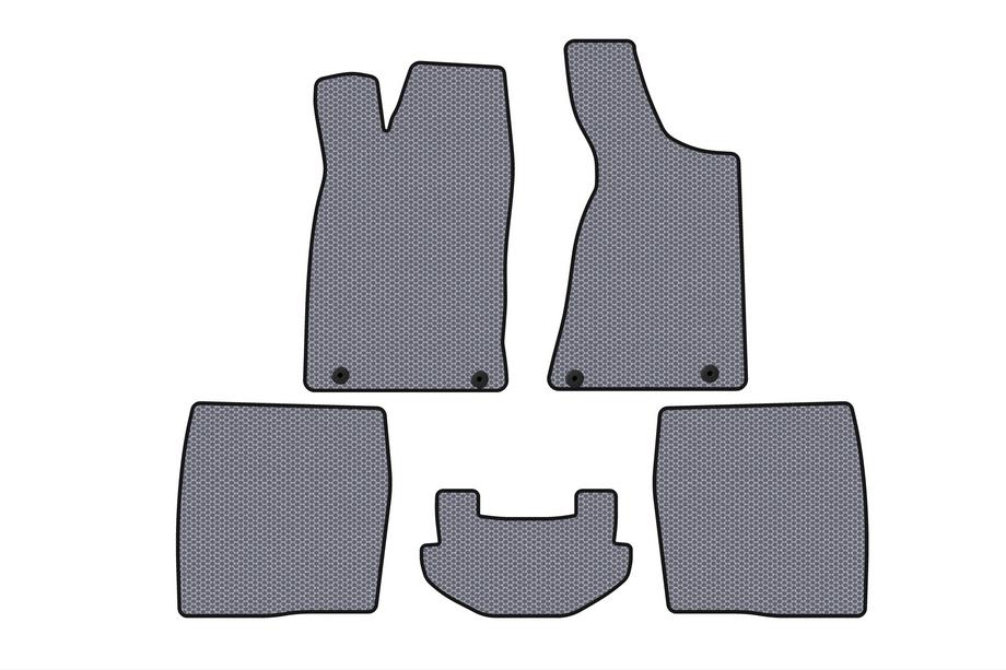 Audi 80/90 1987–1996 Gummimåtter Carsuit (1987-1991, Sedan, grå) Image