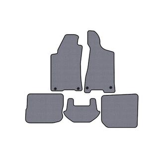 Gummimåtter Carsuit (1991-1996, Sedan, grå) Audi 80/90 1987–1996 foto 1