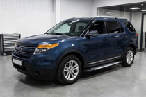 Ford Explorer 2011–2019 Sidetrin Line (2 stk., aluminium) foto 1
