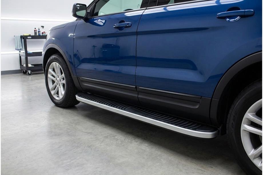 Ford Explorer 2011–2019 Sidetrin Tayga Grey (2 stk., aluminium) Image