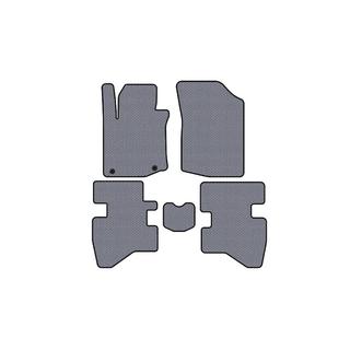 Carsuit gummimåtter (HB, grå) Citroen C-1 2005–2014 foto 1