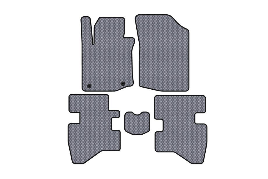 Citroen C-1 2014–2021 Carsuit gummimåtter (HB, grå) Image