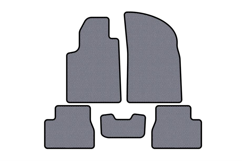Citroen C-3 2002–2009 Gummimåtter Carsuit (Grå) Image