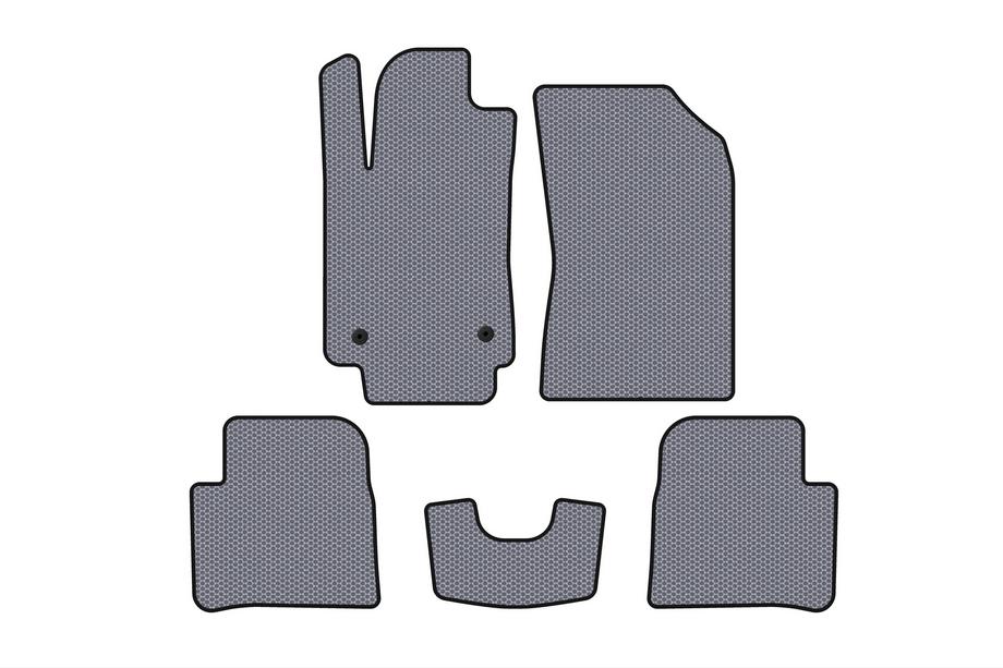 Citroen C-3 2016–2023 Carsuit gummimåtter (HB, grå) Image