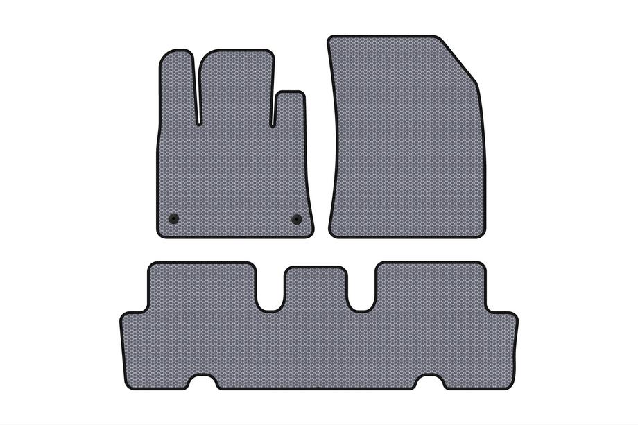 Citroen C-4 Picasso 2013–2022 Gummimåtter Carsuit V1 (2 rækker, Grå) Image