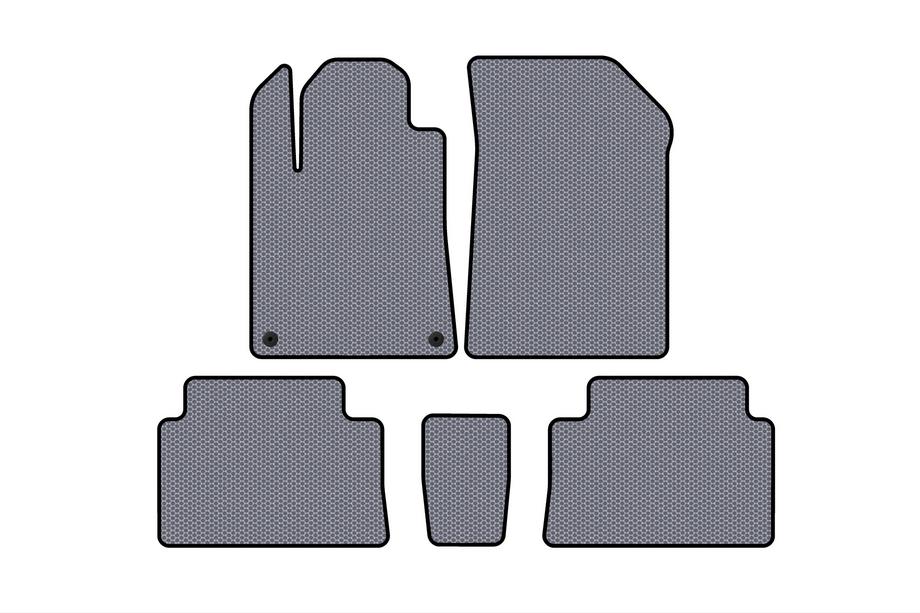 Citroen C-5 2001–2008 Gummimåtter Carsuit (Grå) Image