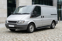 Ford Transit 2000–2014 Allmond Black sidetrin (2 stk., aluminium) L1 (kort) foto 1