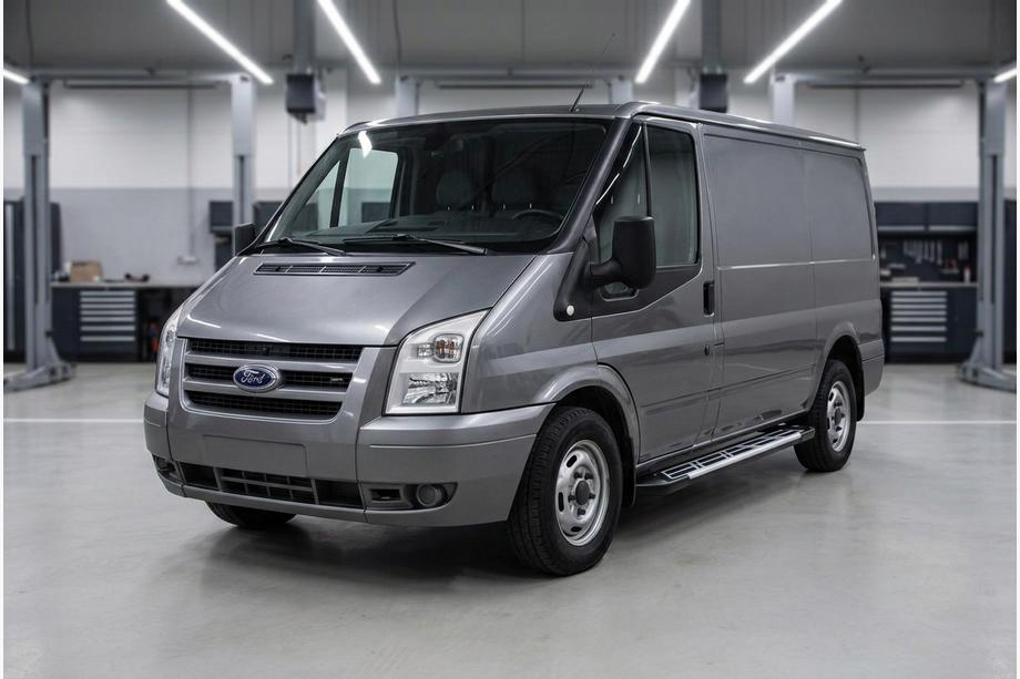 Ford Transit 2000–2014 Sunrise sidetrin (2 stk., aluminium) Image