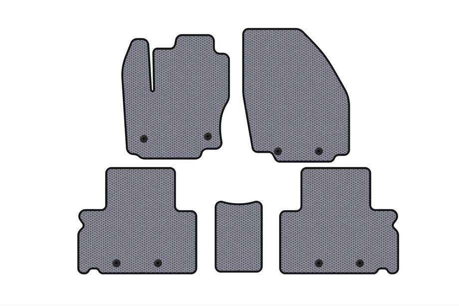 Ford S-Max 2007–2014 Gummimåtter Carsuit (Grå) Image