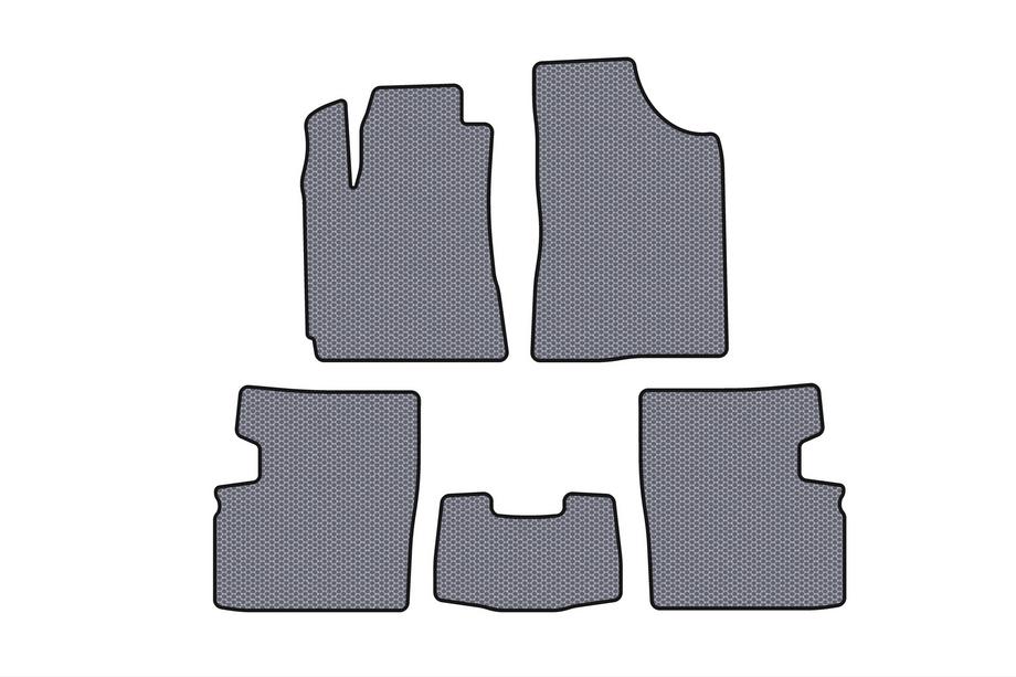 Geely Emgrand EC7 2009– Gummimåtter Carsuit (2009-2014, HB, 5-dørs, grå) Image