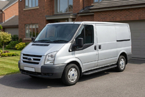 Ford Transit 2000–2014 Sidetrin Bosphorus Black (2 stk., aluminium) foto 1