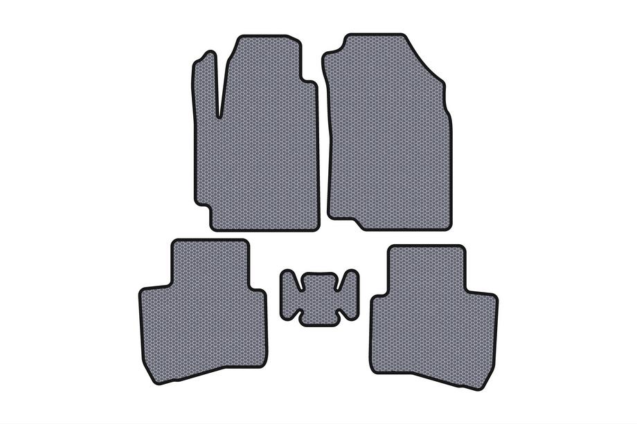 JAC S2 2014–2020 Gummimåtter Carsuit (Grå) Image