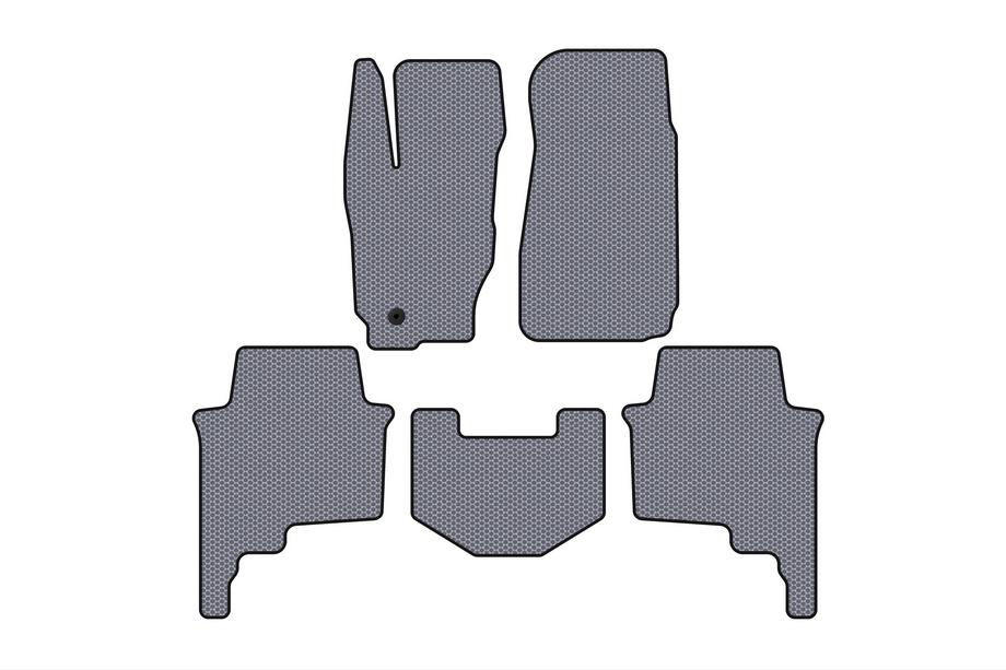 Jeep Commander 2005–2010 Gummimåtter Carsuit (Grå) Image