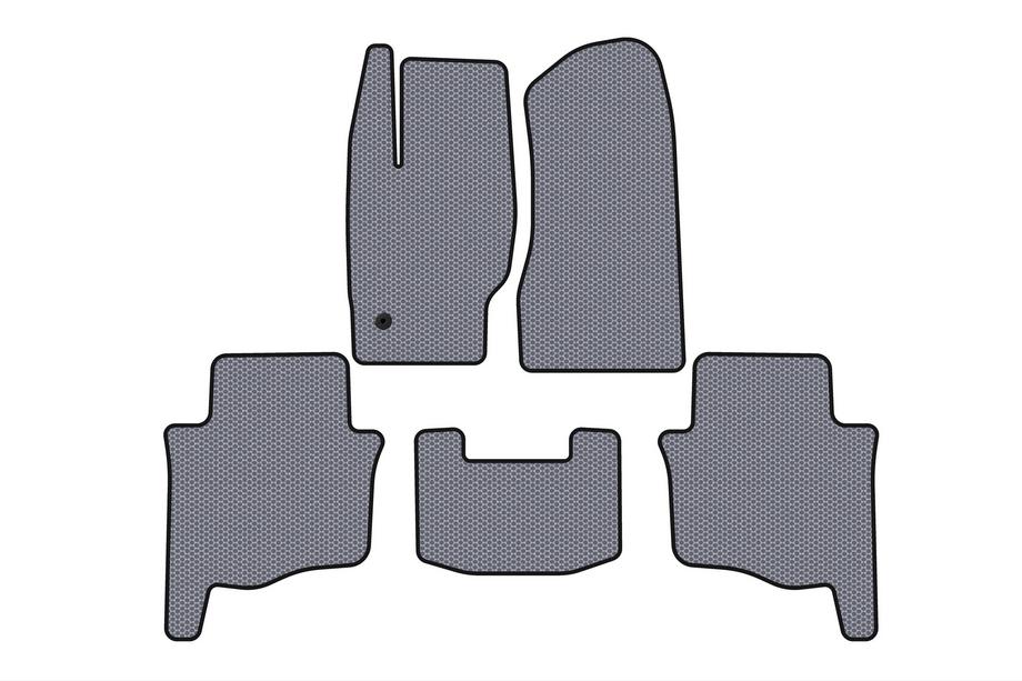 Jeep Grand Cherokee WK 2004–2010 Gummimåtter Carsuit (Grå) Image