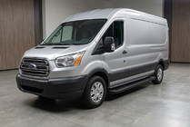 Ford Transit 2014– Allmond Black sidetrin (2 stk., aluminium) foto 1