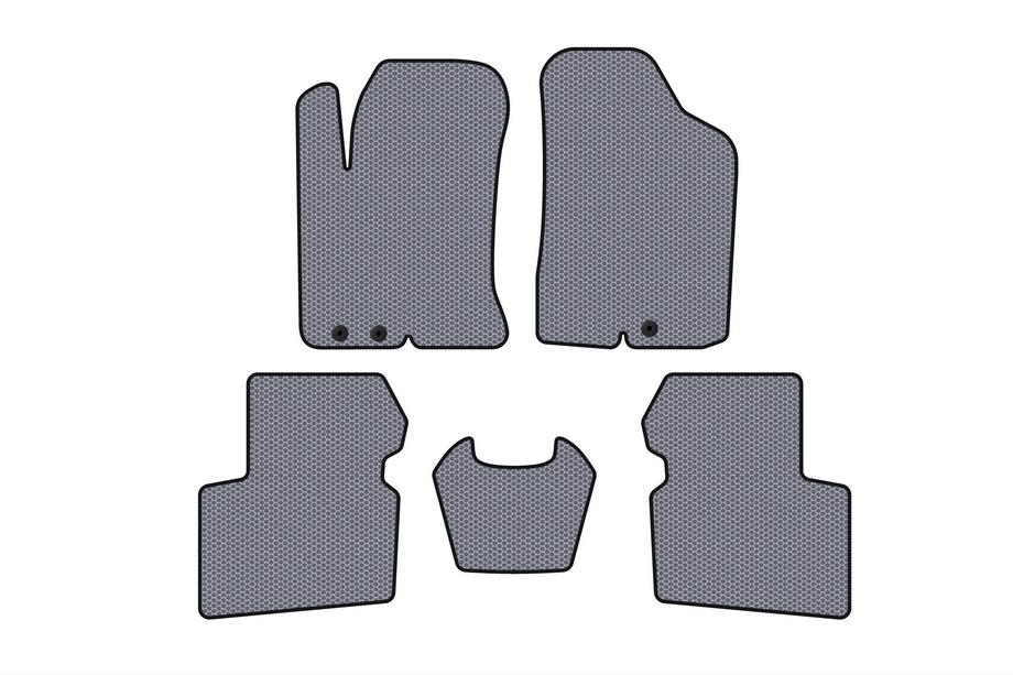 Kia Cerato 2 2010–2013 Carsuit gummimåtter (SD, grå) Image
