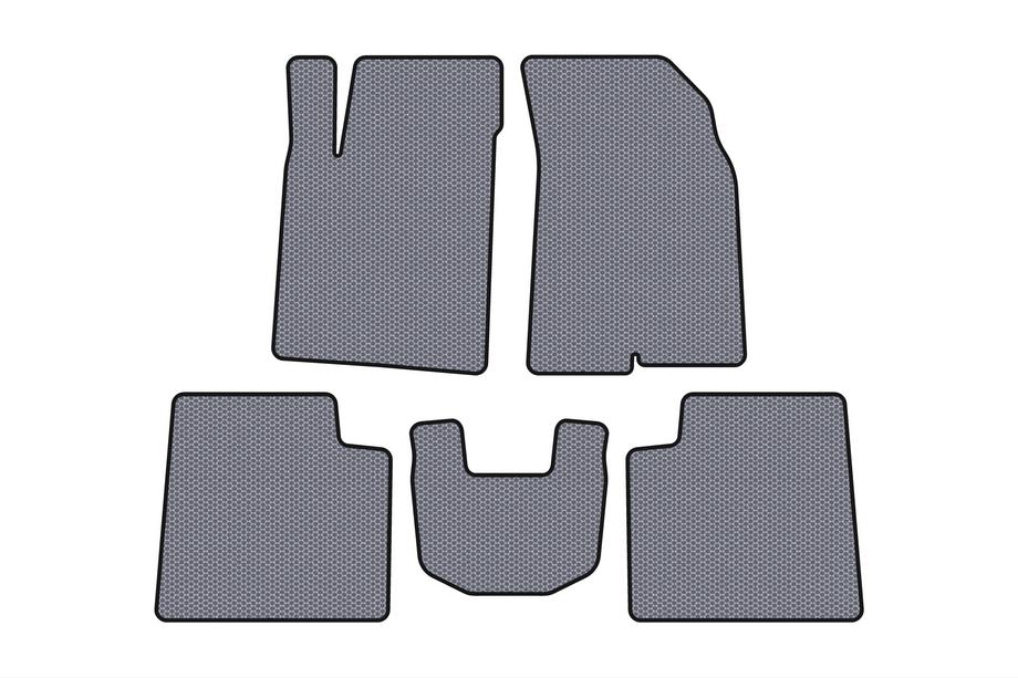 Kia Opirus 2003–2010 Gummimåtter Carsuit (Grå) Image