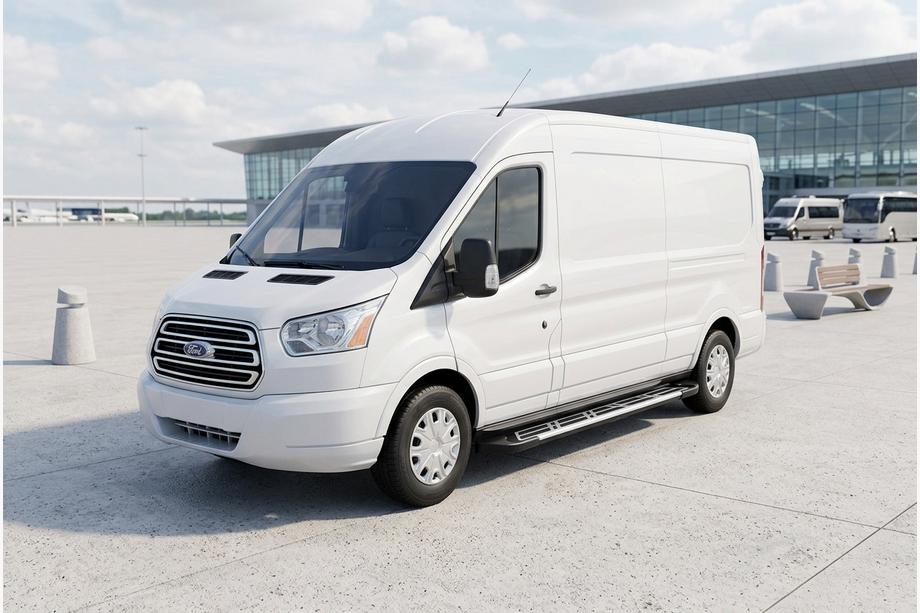 Ford Transit 2014– Sunrise sidetrin (2 stk., aluminium) Image