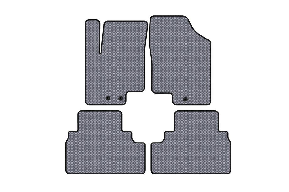 Kia Venga 2010–2019 Gummimåtter Carsuit (Grå) Image