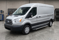 Ford Transit 2014– RedLine V1 sidestrin (2 stk., aluminium) foto 1