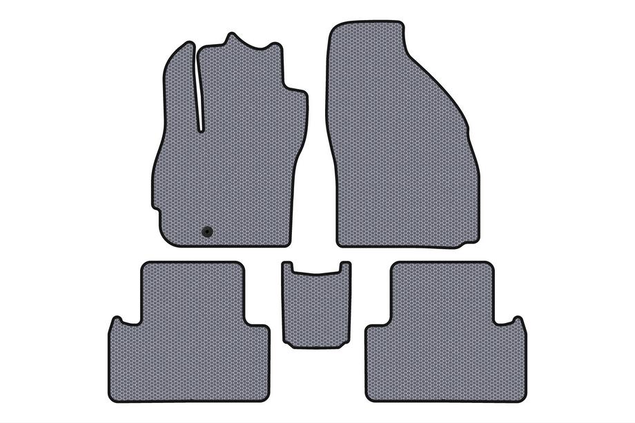Mazda 5 2005–2009 Carsuit gummimåtter (2 rækker, 7-personers, grå) Image