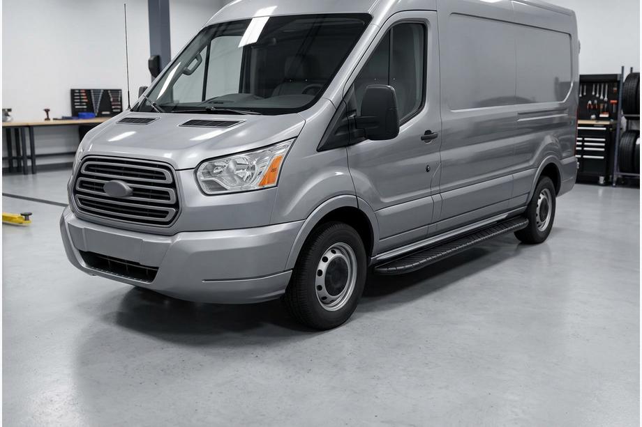 Ford Transit 2014– Sidetrin Bosphorus Black (2 stk., aluminium) Image