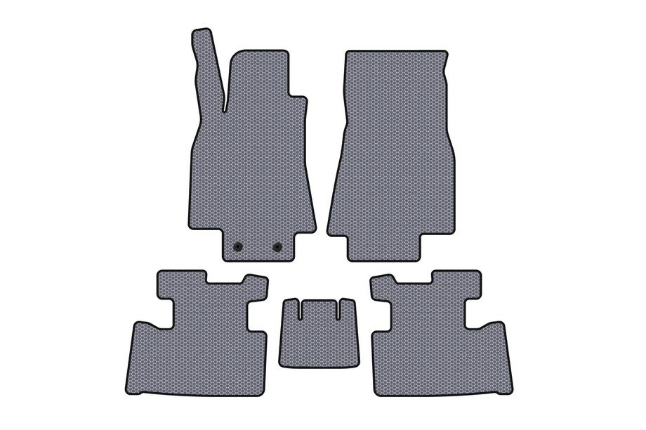 Mercedes A-class W169 2004–2012 Gummimåtter Carsuit (2004-2008, HB, 5-dørs, grå) Image