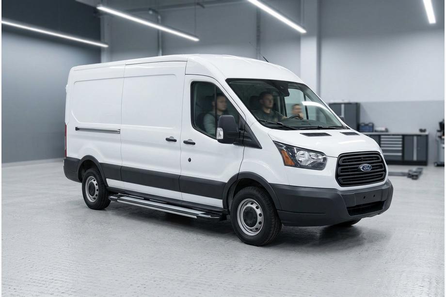 Ford Transit 2014– Sidetrin Rainbow (2 stk., aluminium) Image