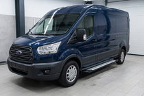 Ford Transit 2014– Sidetrin Allmond Grey (2 stk., aluminium) foto 1