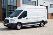 Ford Transit 2014– Fullmond sidetrin (2 stk., aluminium) foto 1