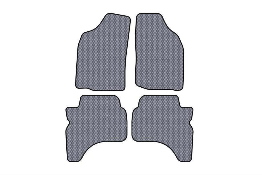 Mitsubishi L200 1996–2006 Gummimåtter Carsuit (Grå) Image