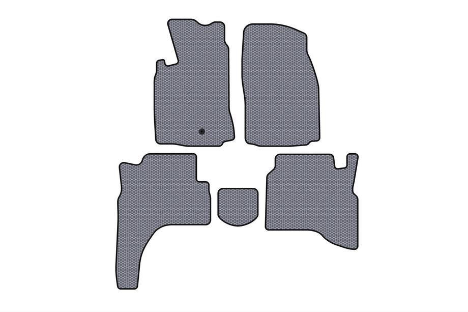 Mitsubishi Pajero Sport 1996–2007 Gummimåtter Carsuit (Grå) Image