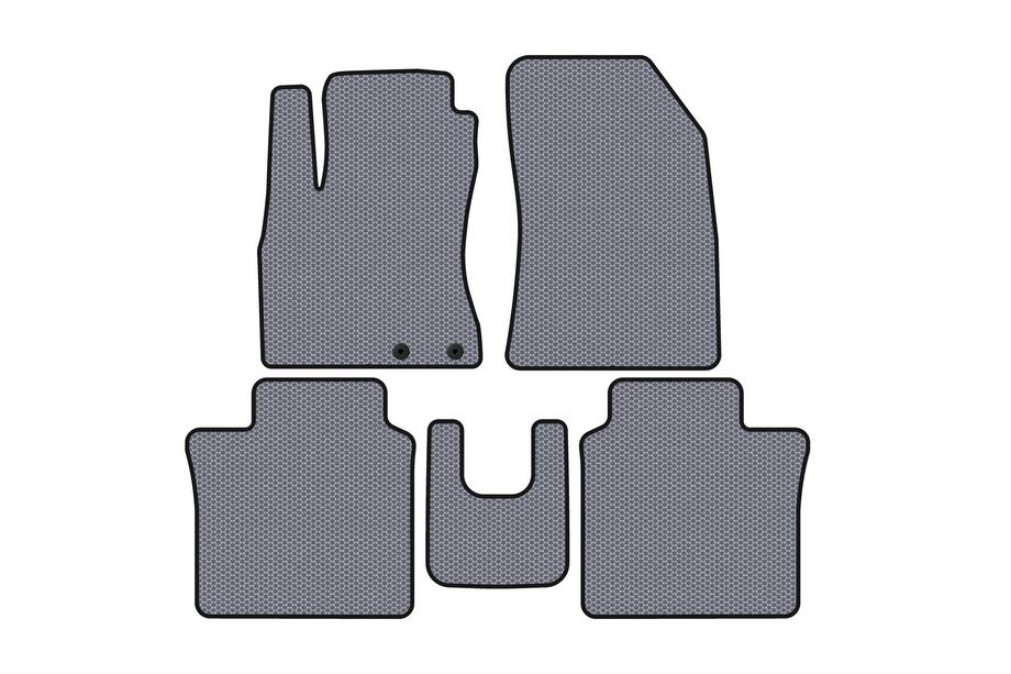 Nissan Note 2012–2020 Carsuit gummimåtter (HB, grå) Image