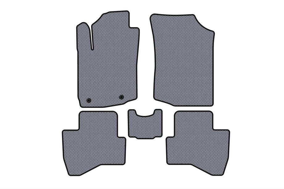 Peugeot 108 2014–2021 Carsuit gummimåtter (HB, grå) Image