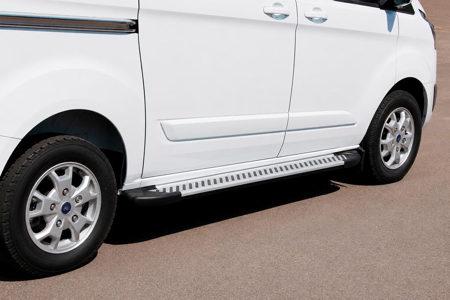 Ford Custom 2013–2022 Sidetrin Line (2 stk., aluminium) Image