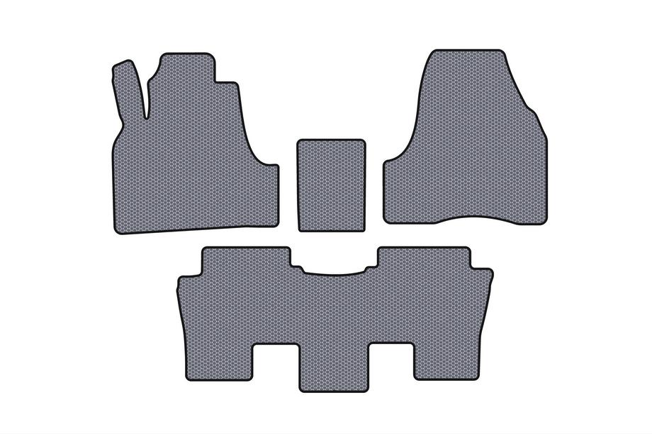 Peugeot 807 2002–2014 Gummimåtter Carsuit (Grå) Image