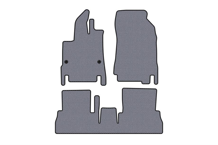 Peugeot Partner/Rifter 2019– Gummimåtter Carsuit (7-sæders/lang akselafstand, grå) Image