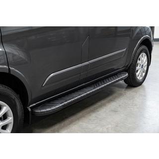 Sidetrin Bosphorus Black (2 stk., aluminium) Ford Custom 2013–2022 foto 1