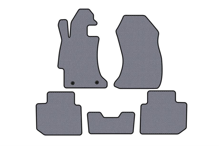 Subaru Impreza 2011–2016 Carsuit gummimåtter (SD, grå) Image